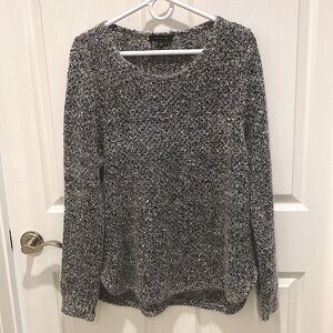 Ann Taylor Black/Grey/White Sweater